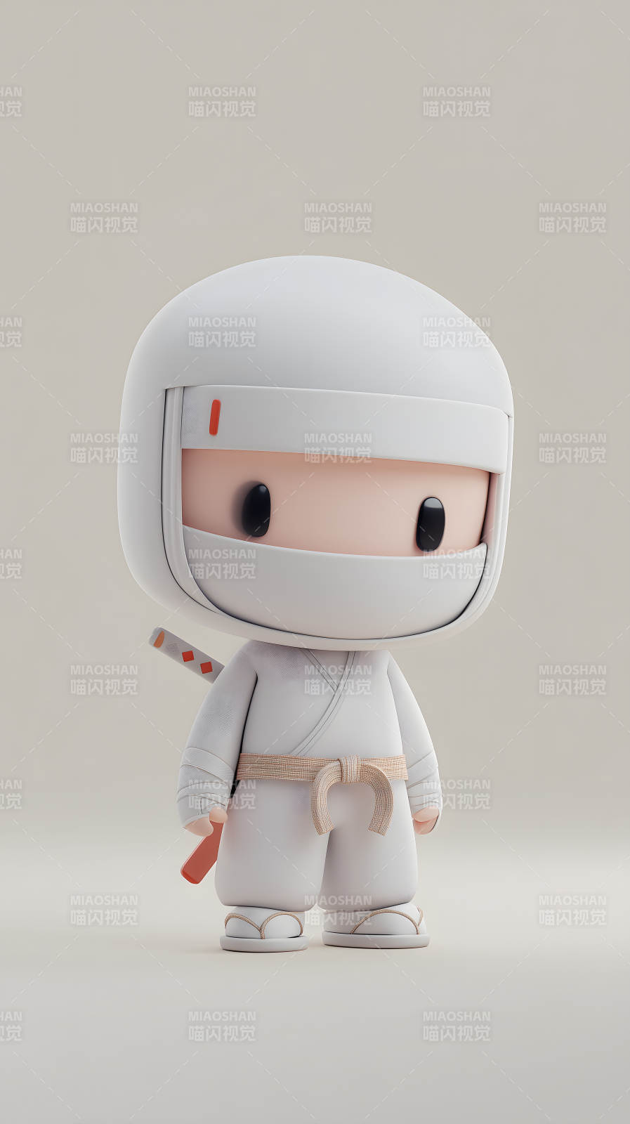 忍者卡通形象可爱精致图片