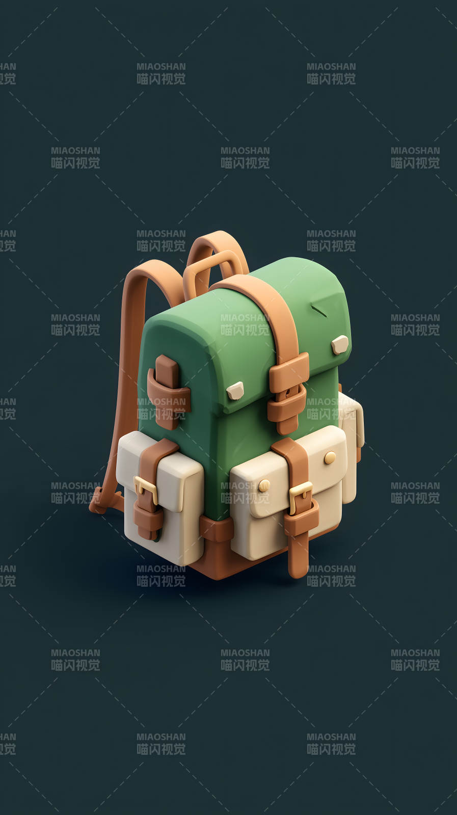 卡通背包设计图图片