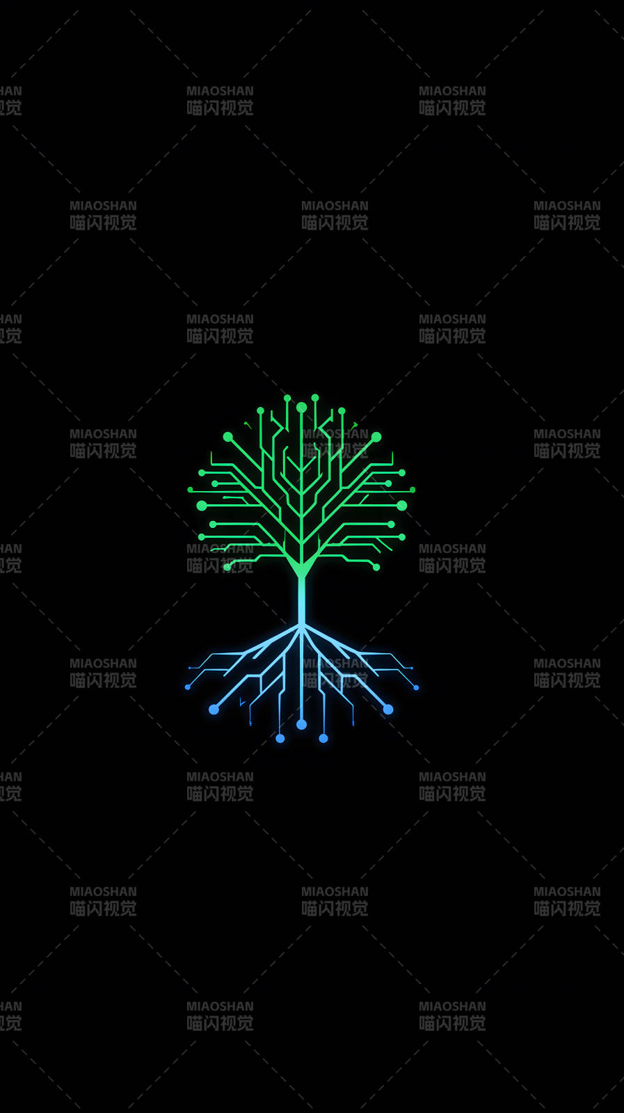 电路树科技感图片