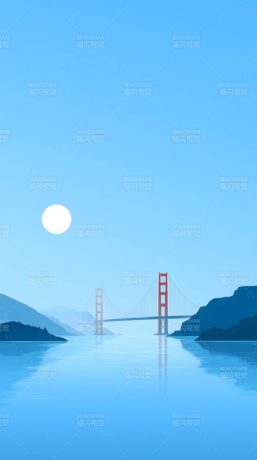 旧金山大桥风光图片