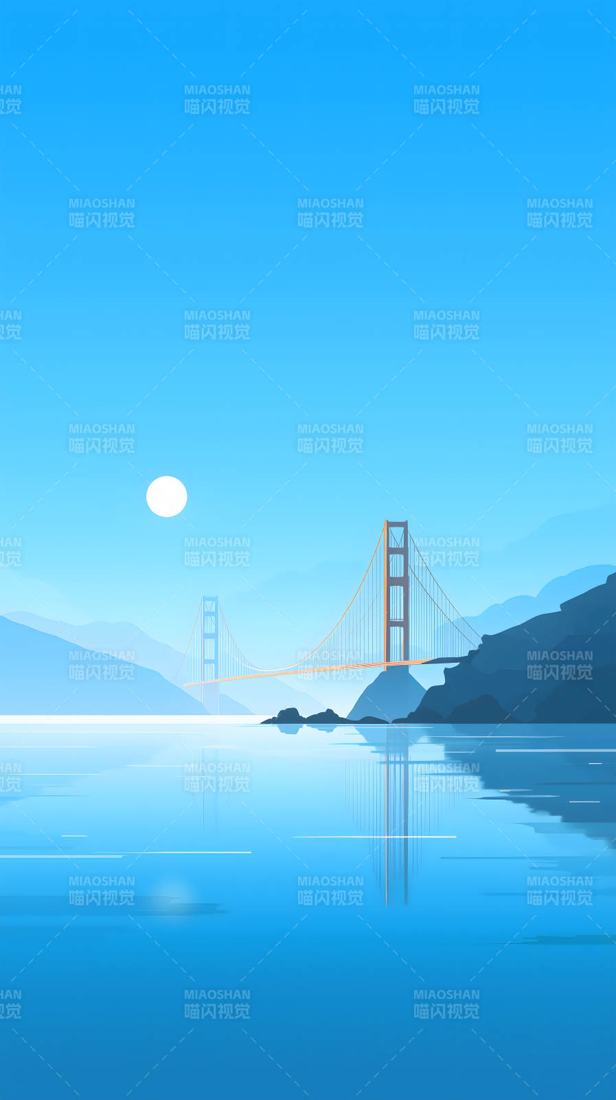 金门大桥风景图片