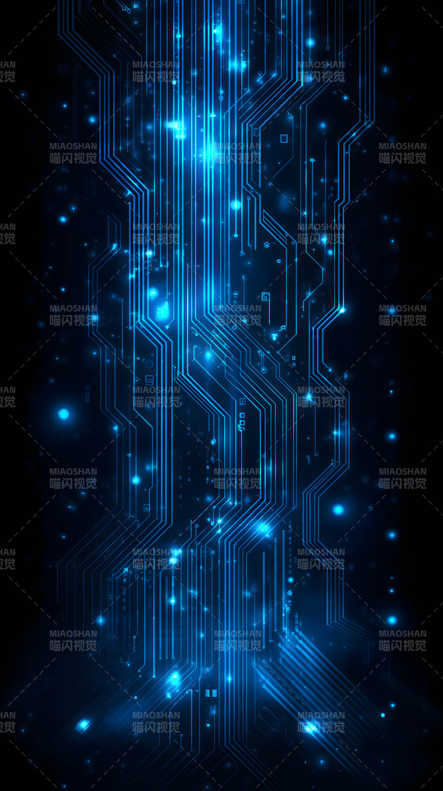 电路板科技感十足图片