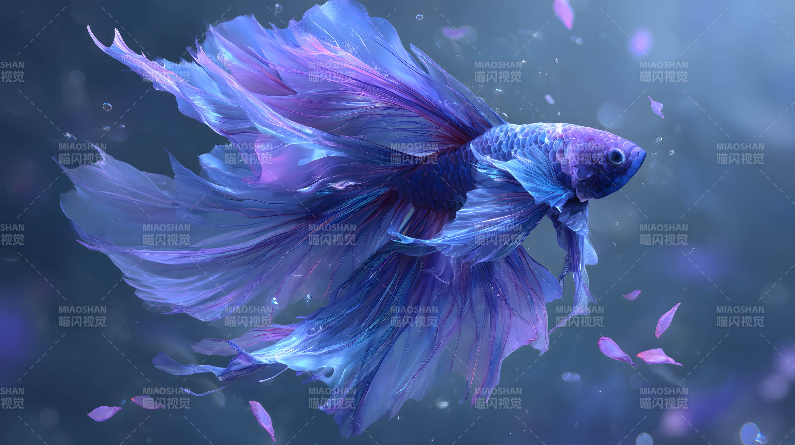 绚丽多彩的鱼图片