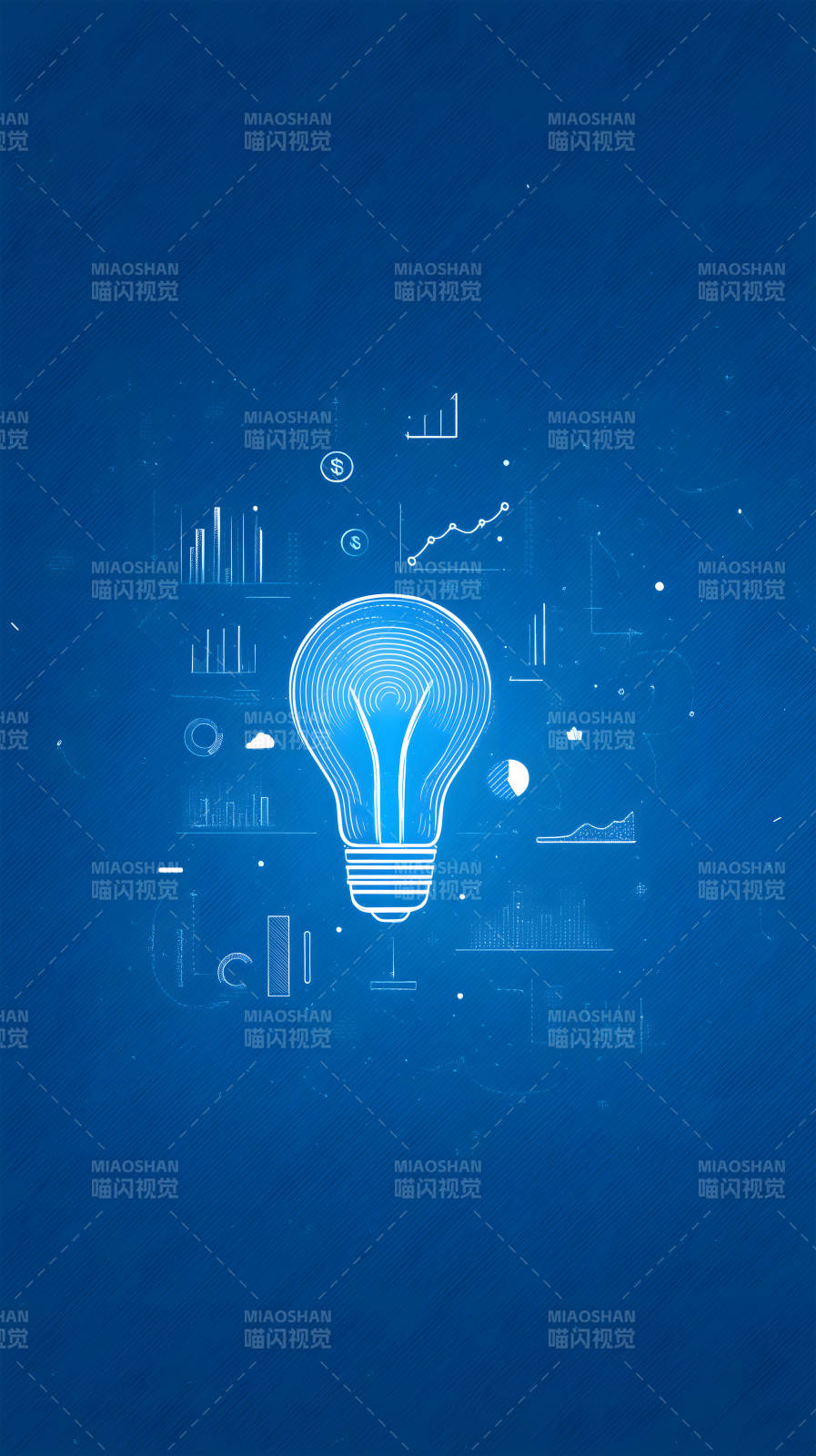 创意经济蓝图设计图片