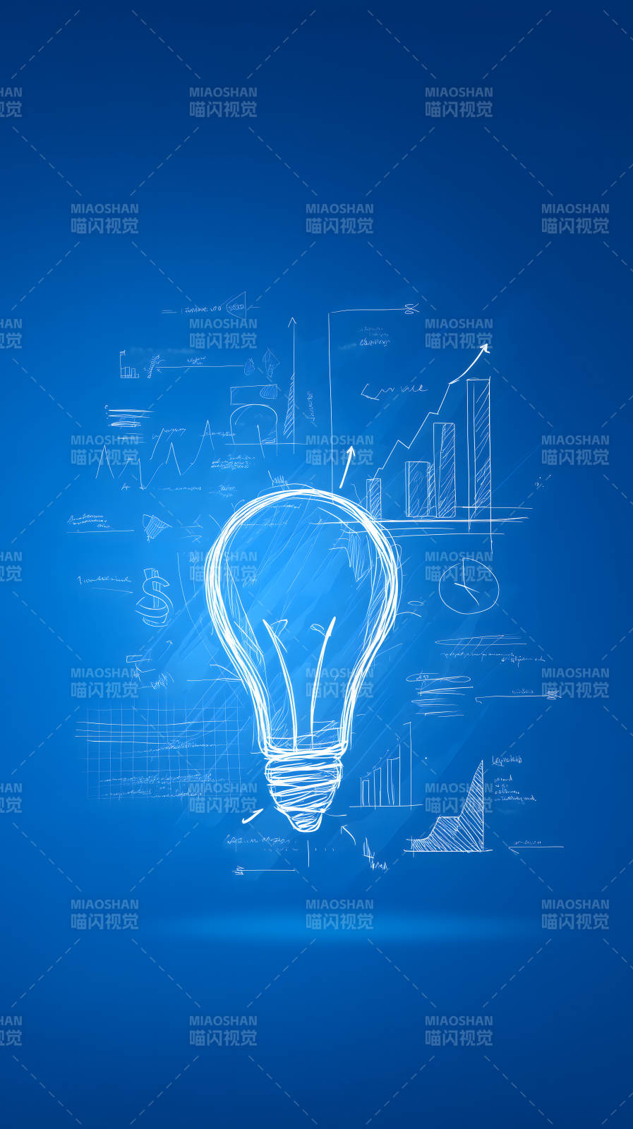 创意构思蓝图图片