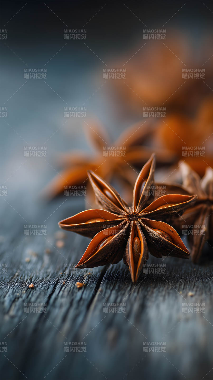 八角特写木质纹理图片