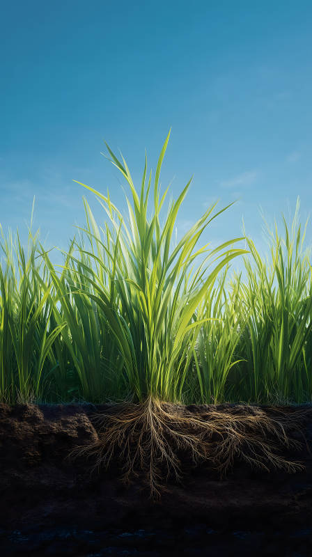 草地与根系细节图片