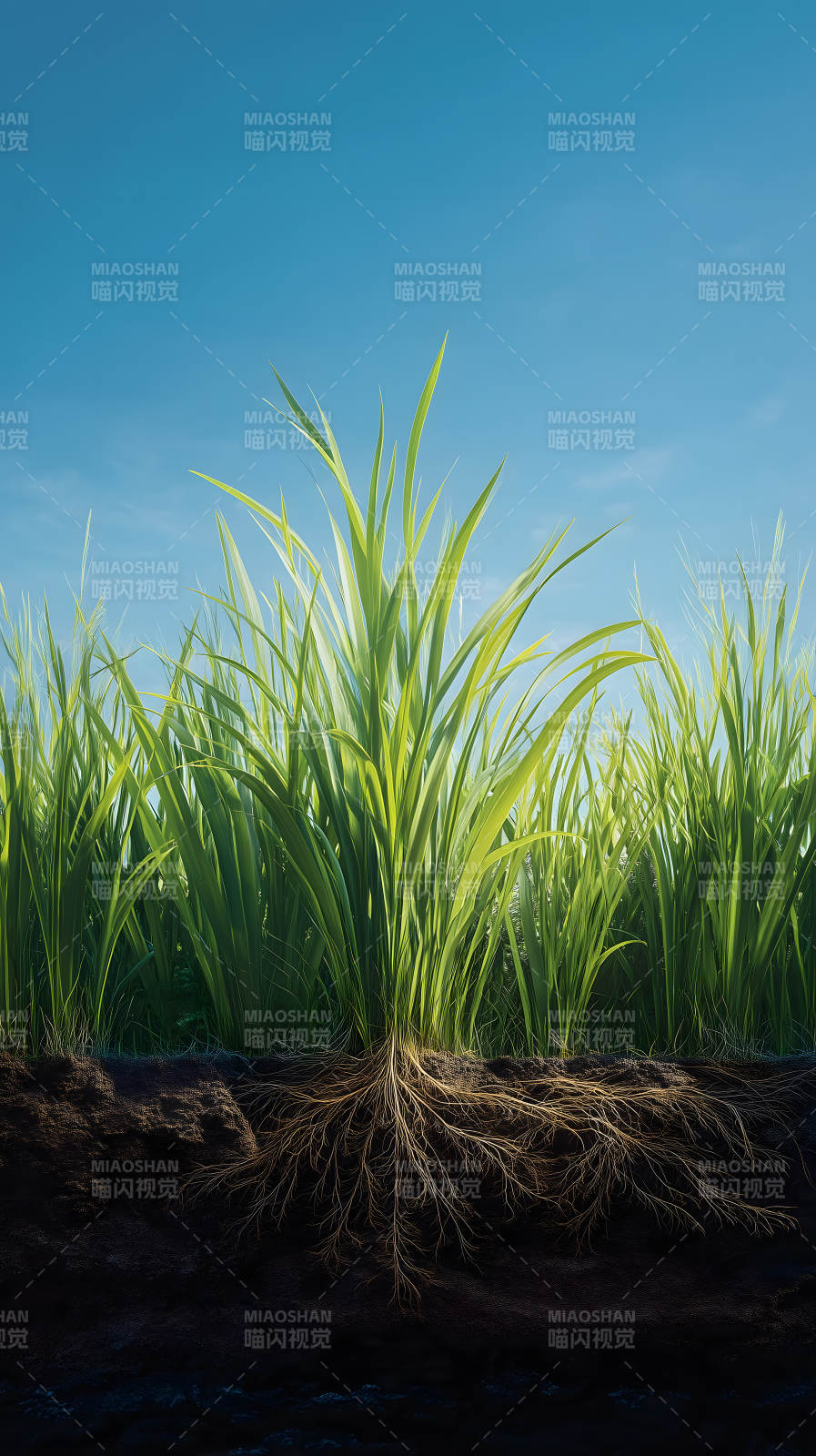草地与根系细节图片