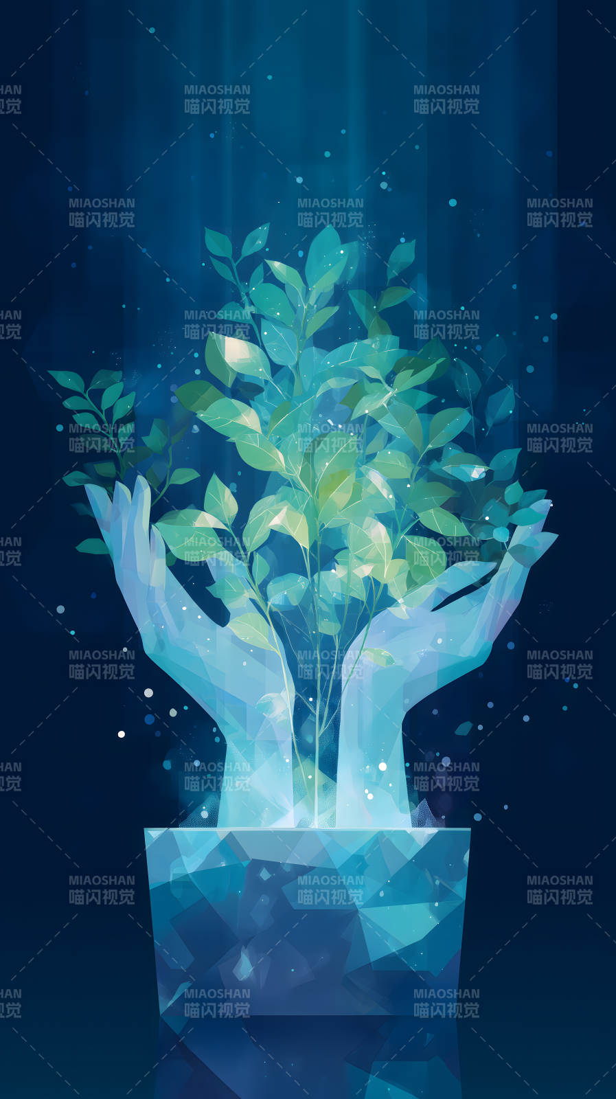 手护新生之树图片