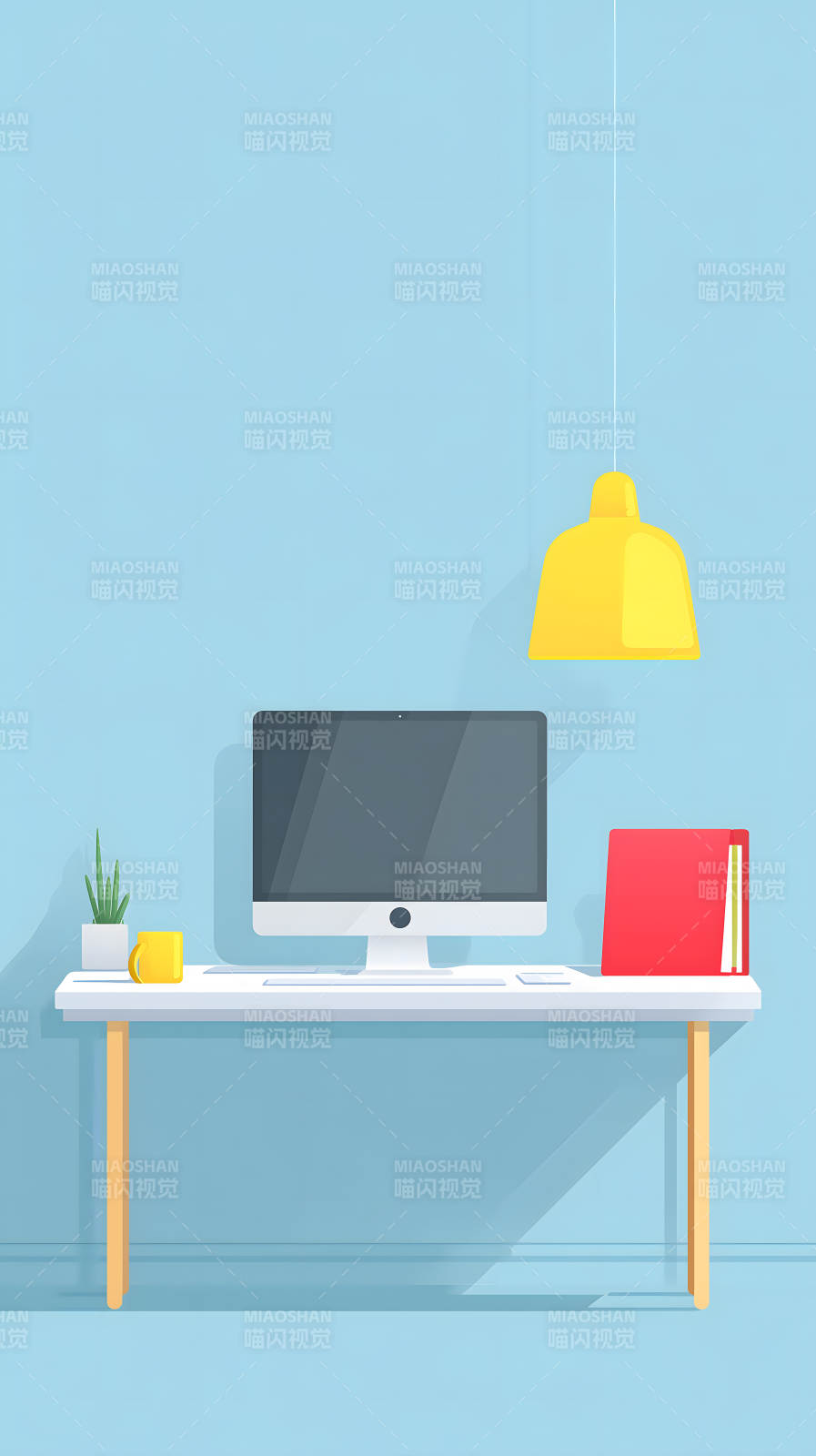 简约桌面设计图片