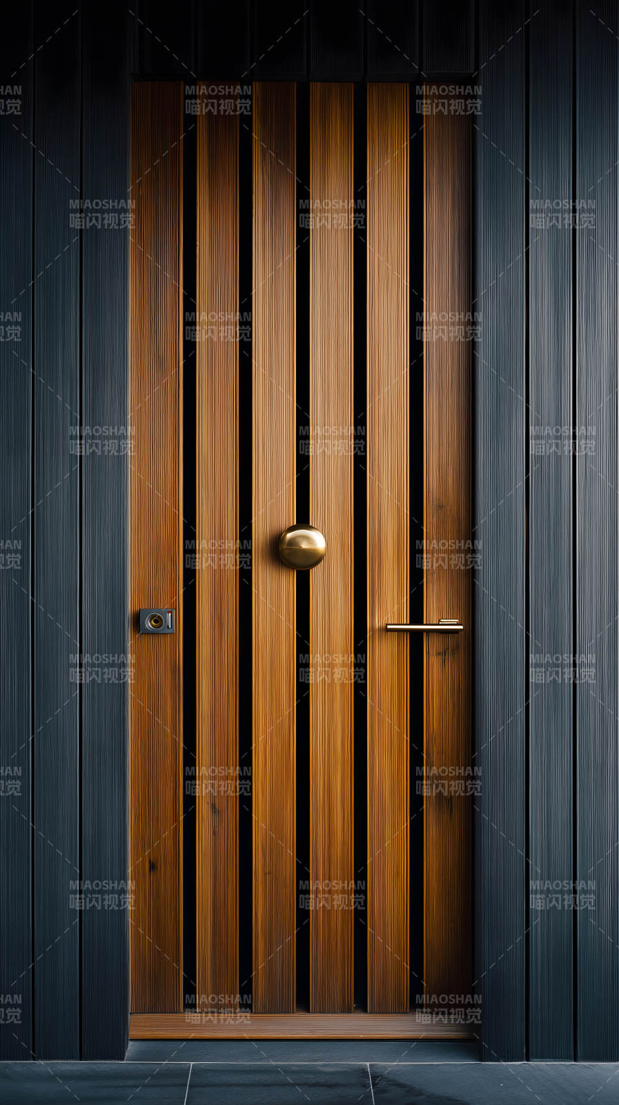 木质门设计精致简约图片