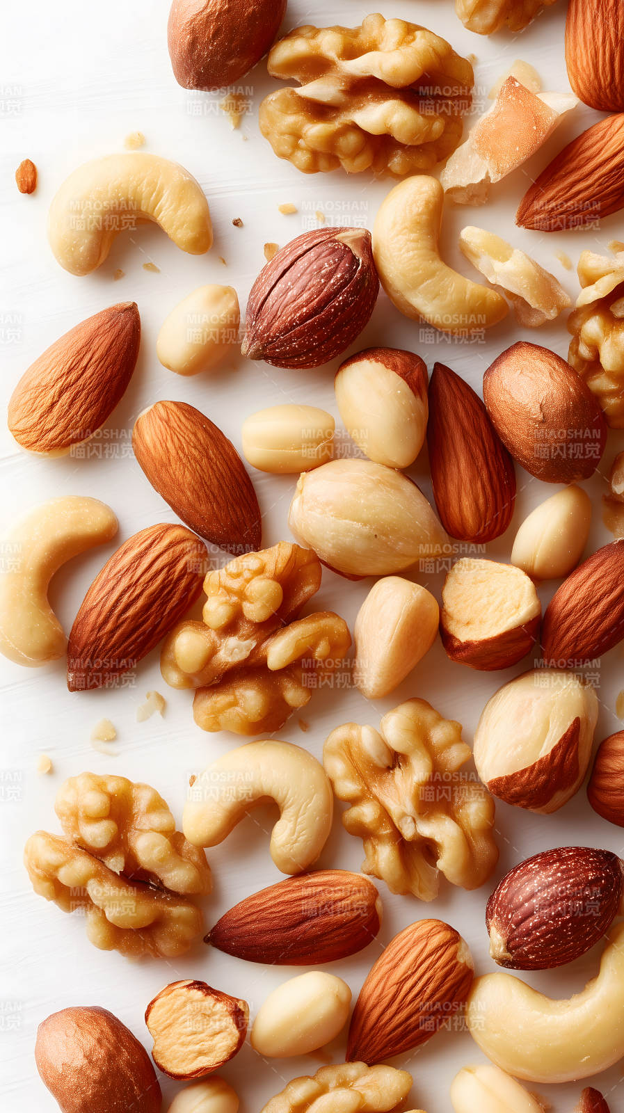 坚果特写美食图图片