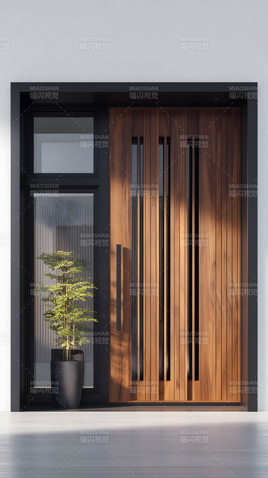 木门设计现代简约图片