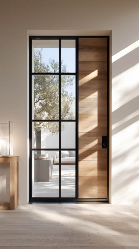 简约风格的室内门设计图片