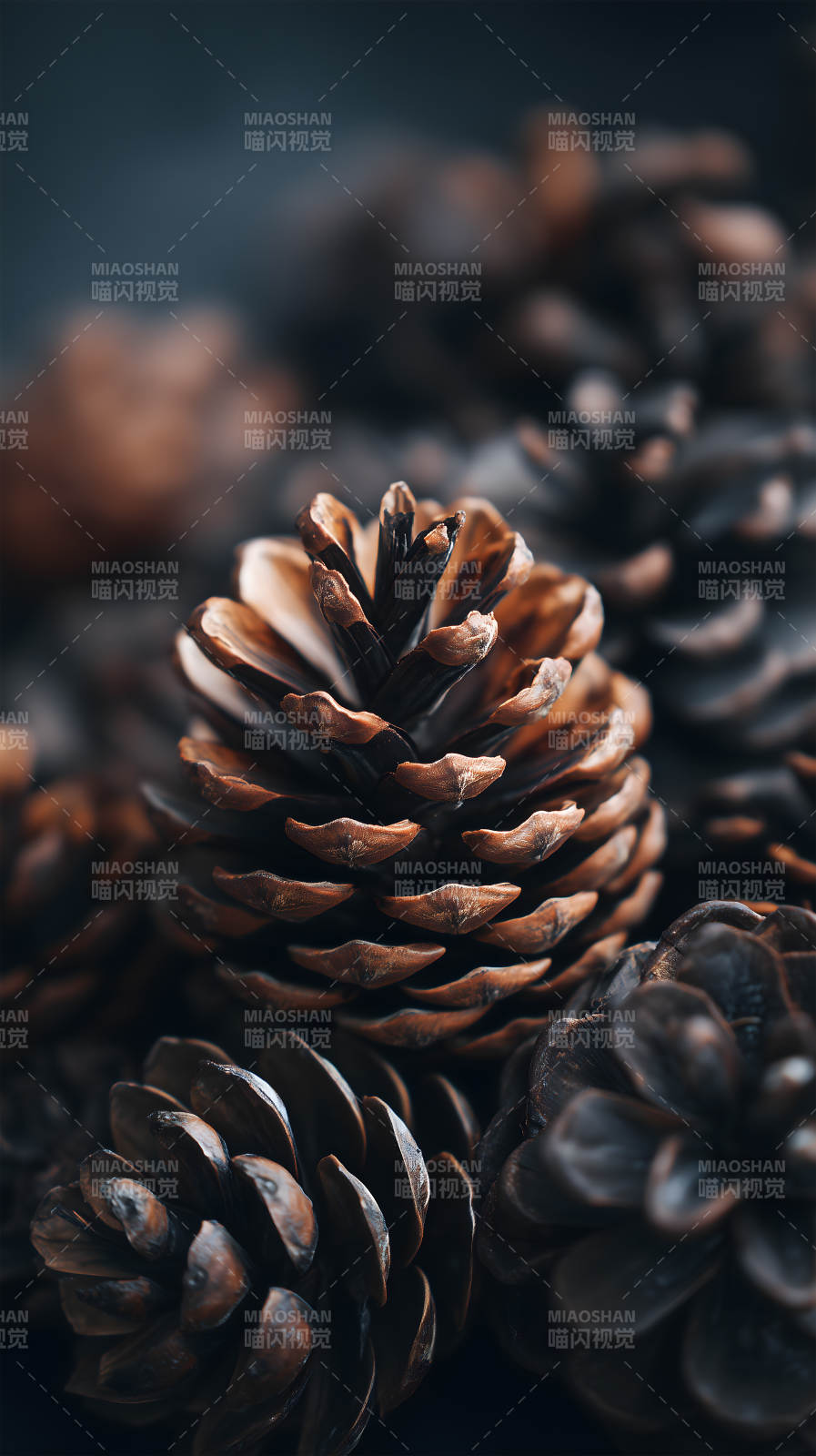 松果特写秋日氛围图片