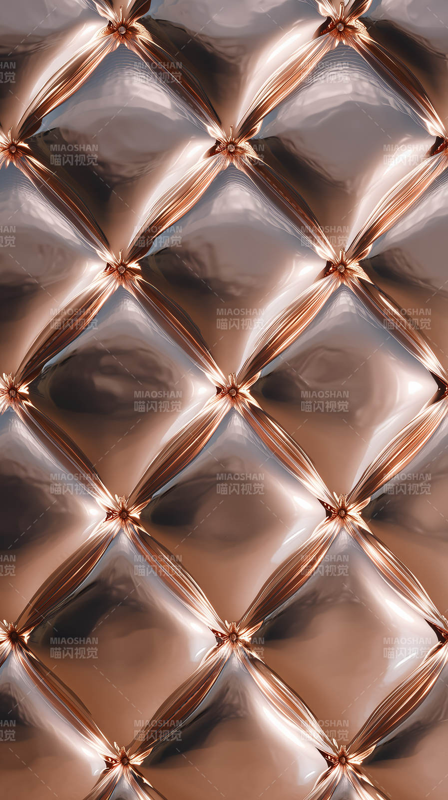 铜色菱形图案纹理图片