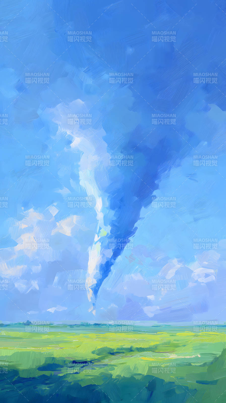 天空中的龙卷风图片