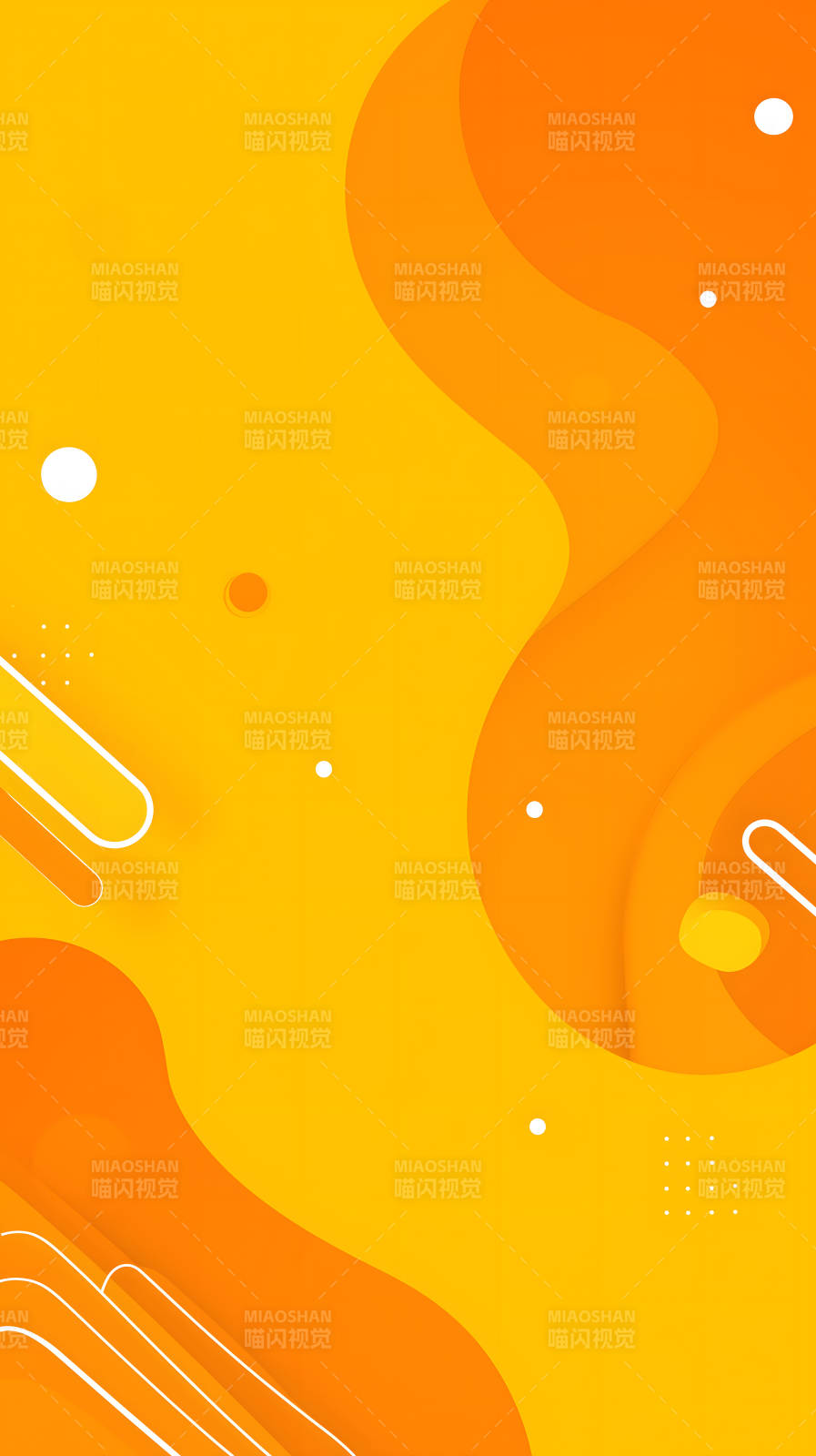 抽象橙黄色背景设计图片