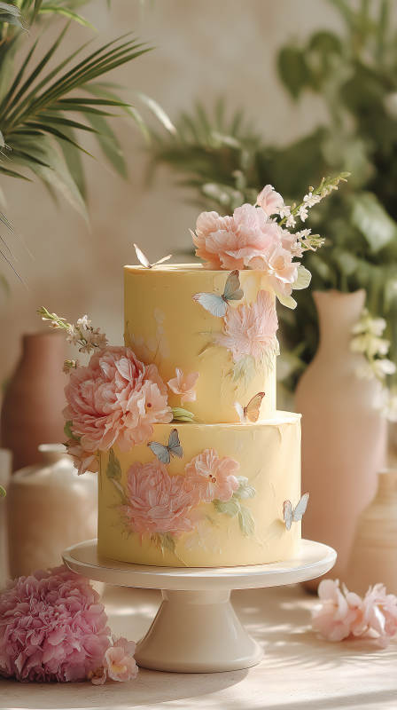 精致蛋糕装饰图片