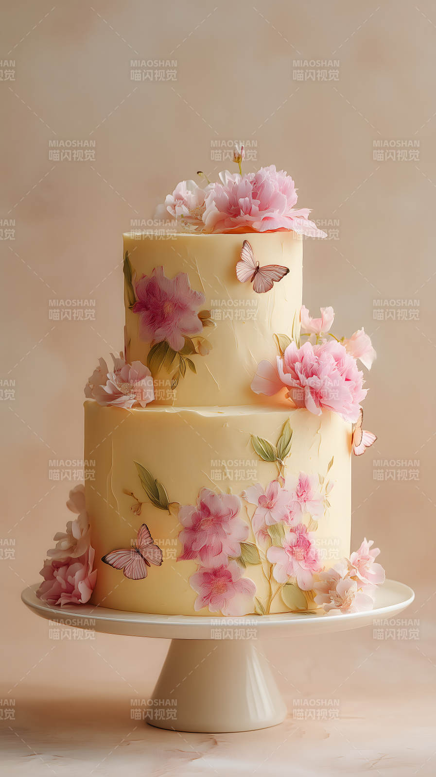 精美鲜花蛋糕图片
