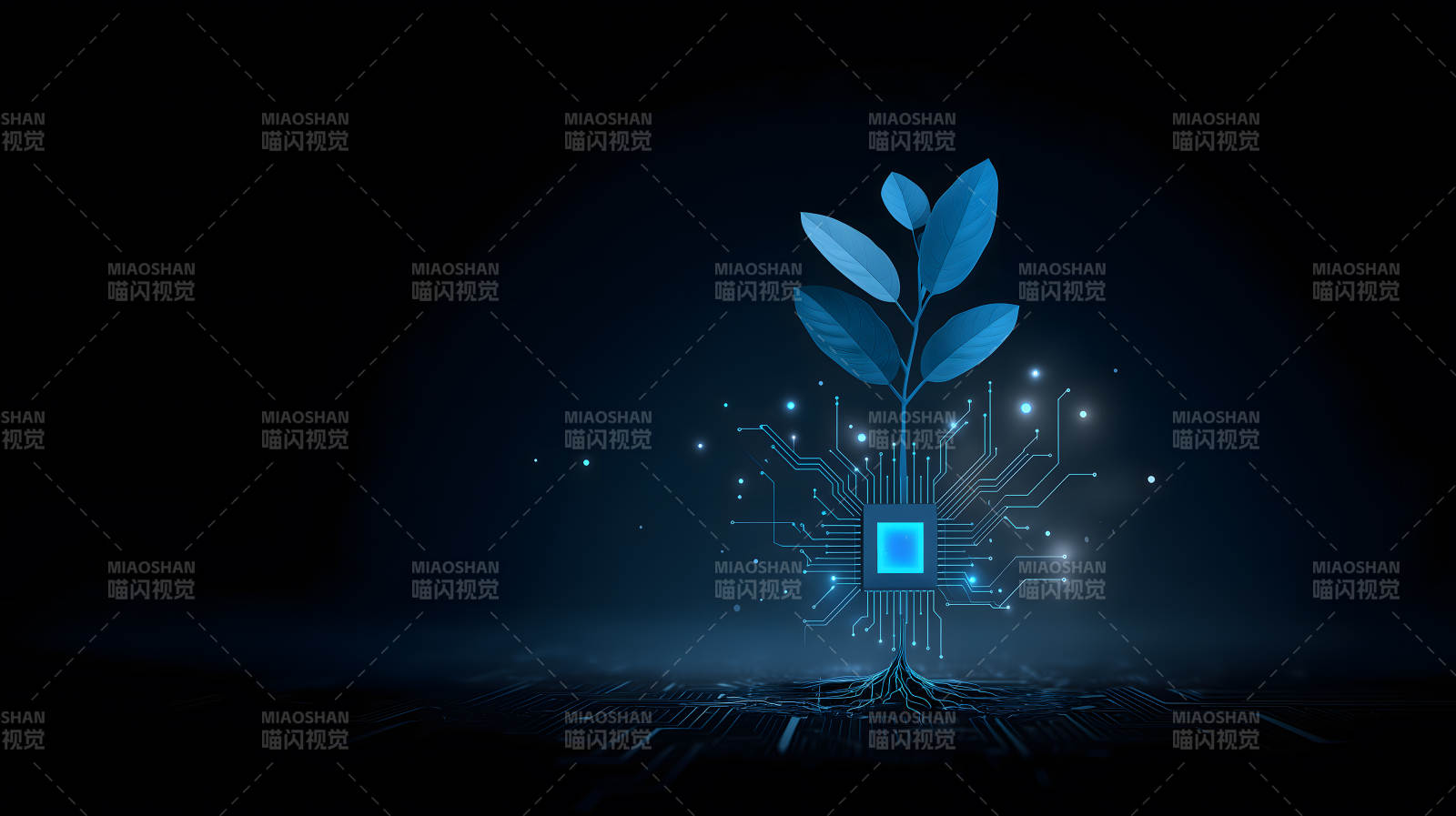 科技与自然的结合图片