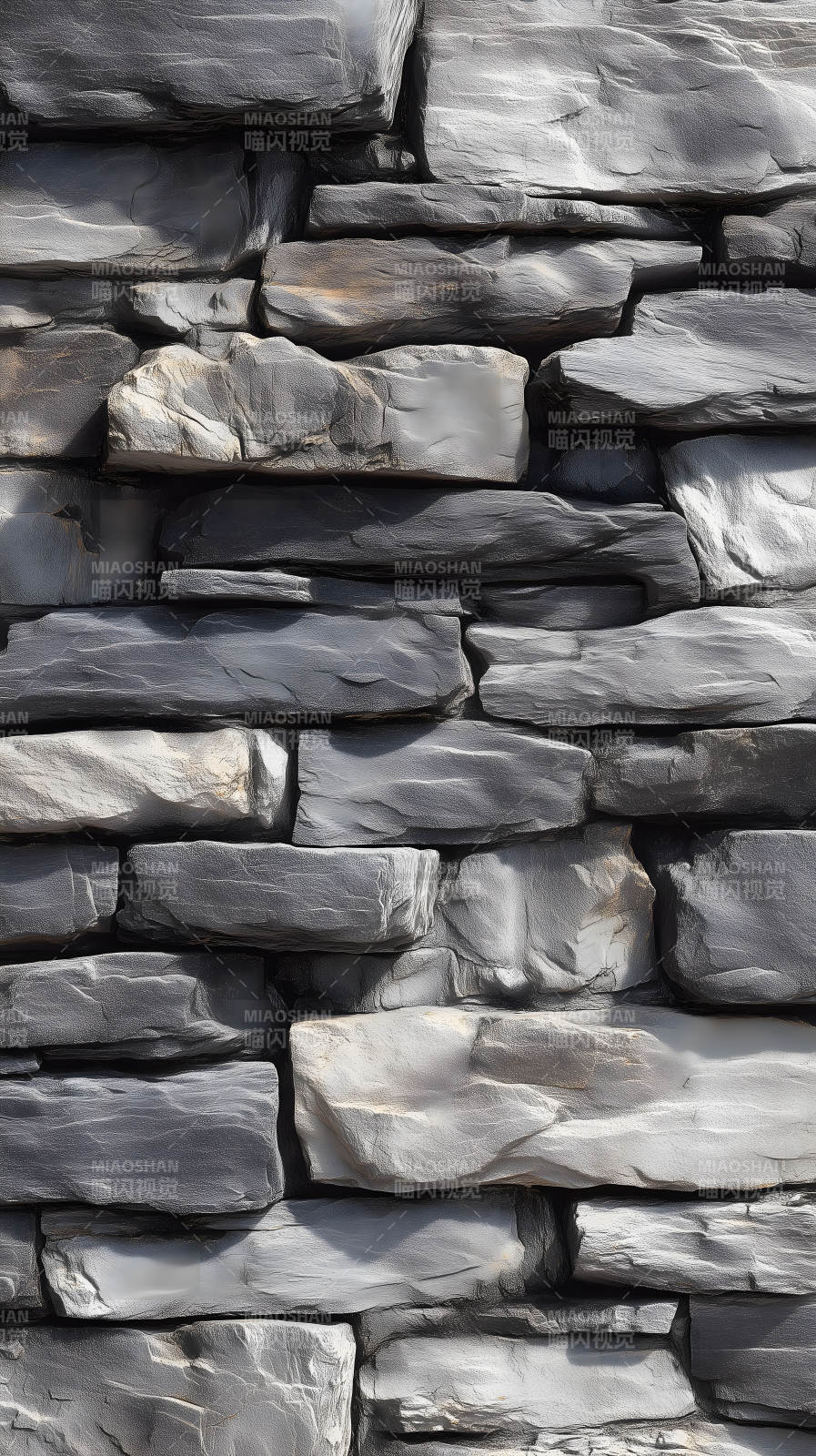 石头墙壁质感呈现图片