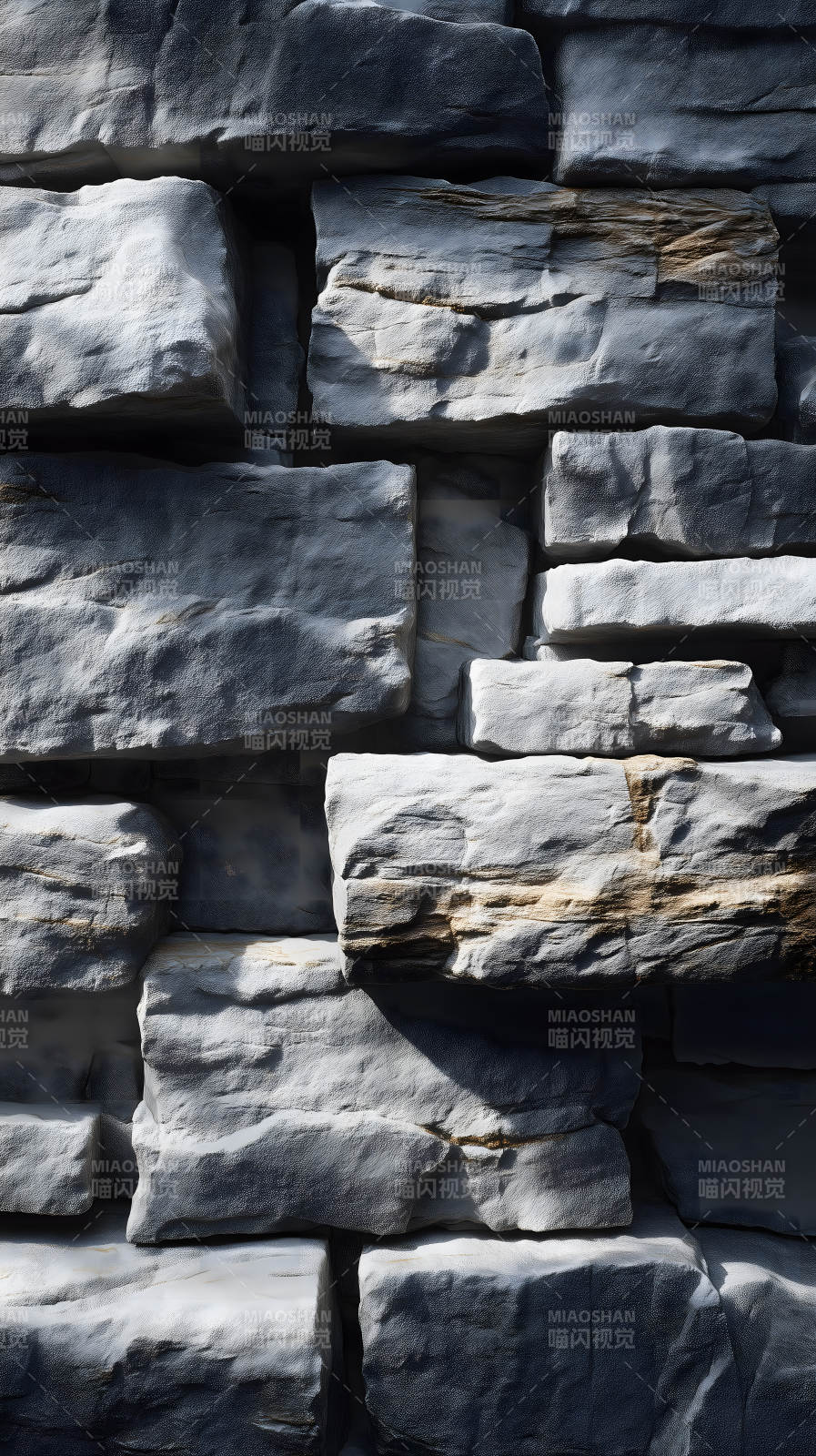 岩石堆砌肌理图片