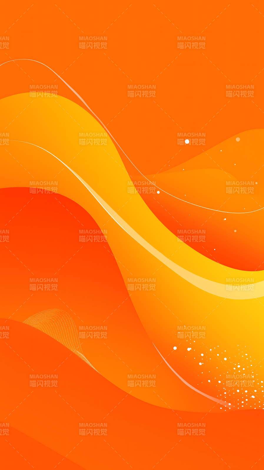 橙色渐变抽象设计图片