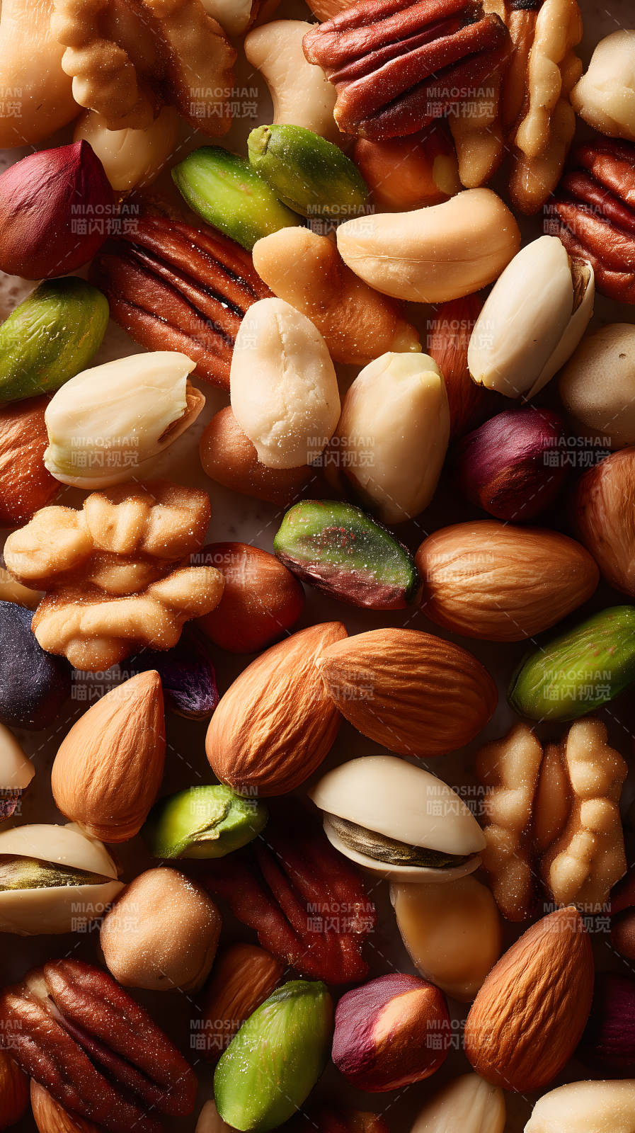 坚果大集合美味诱人图片