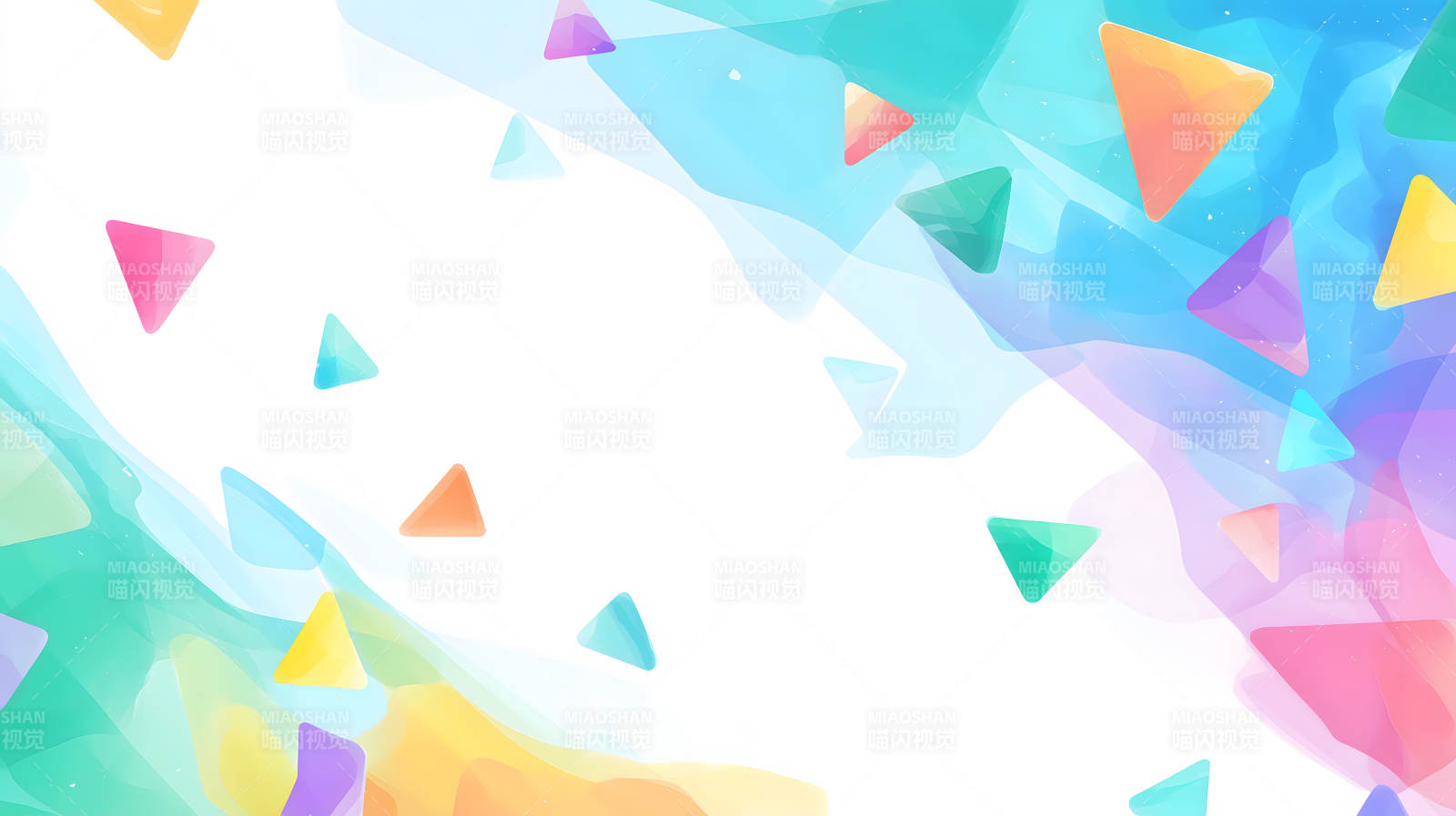 彩色几何图案背景图片