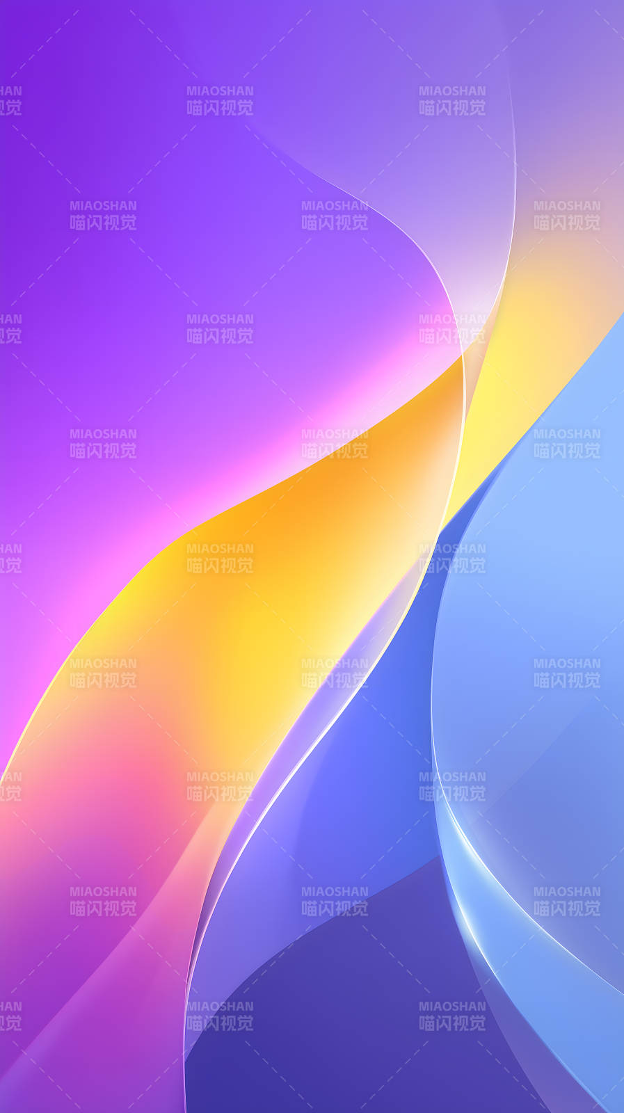 抽象色彩流动唯美光影图片