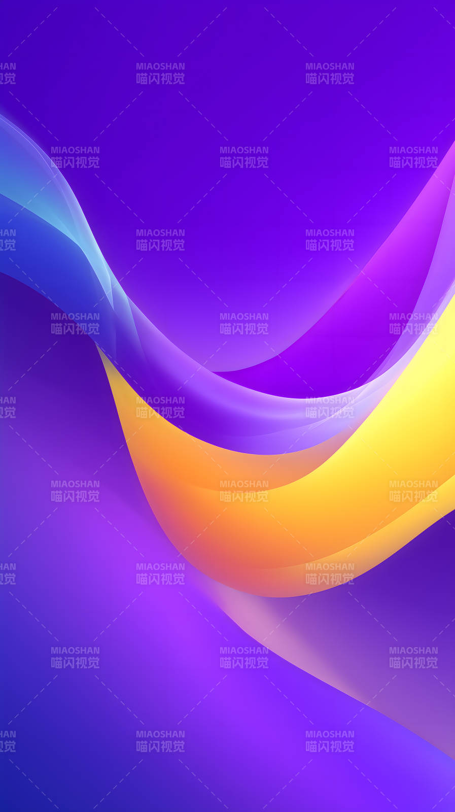 抽象渐变色彩流动图片