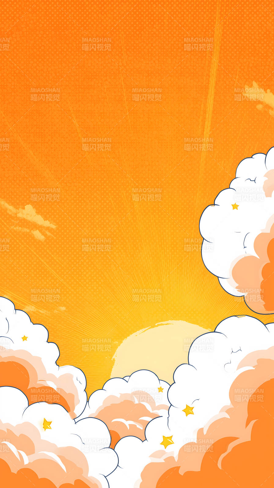 阳光云朵背景图图片