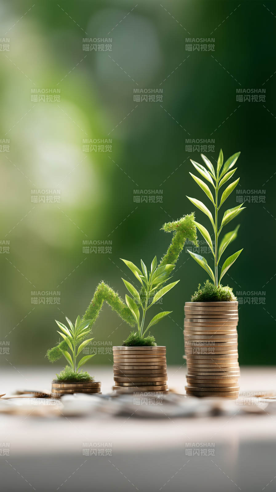 金币植物茁壮成长图片