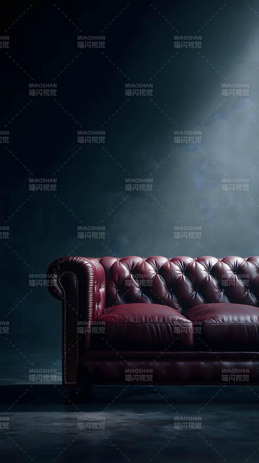 豪华皮革沙发艺术照图片