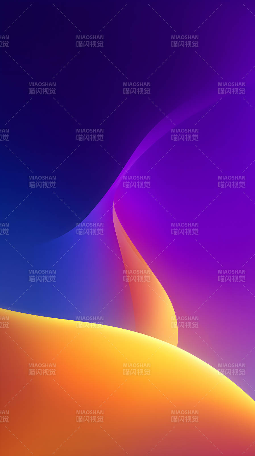 抽象光影层叠绚丽多彩图片