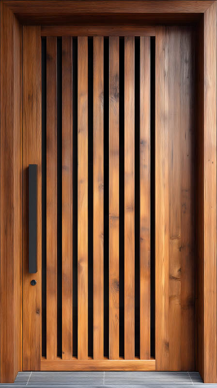 木门质感现代风格图片