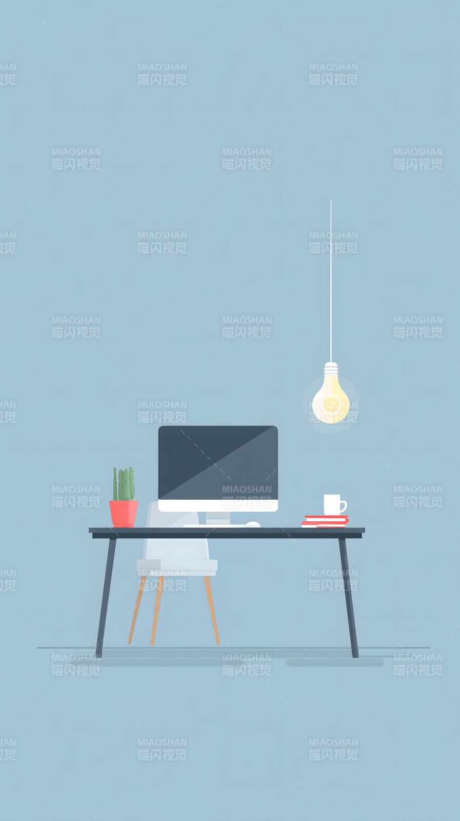 简约办公桌面图片