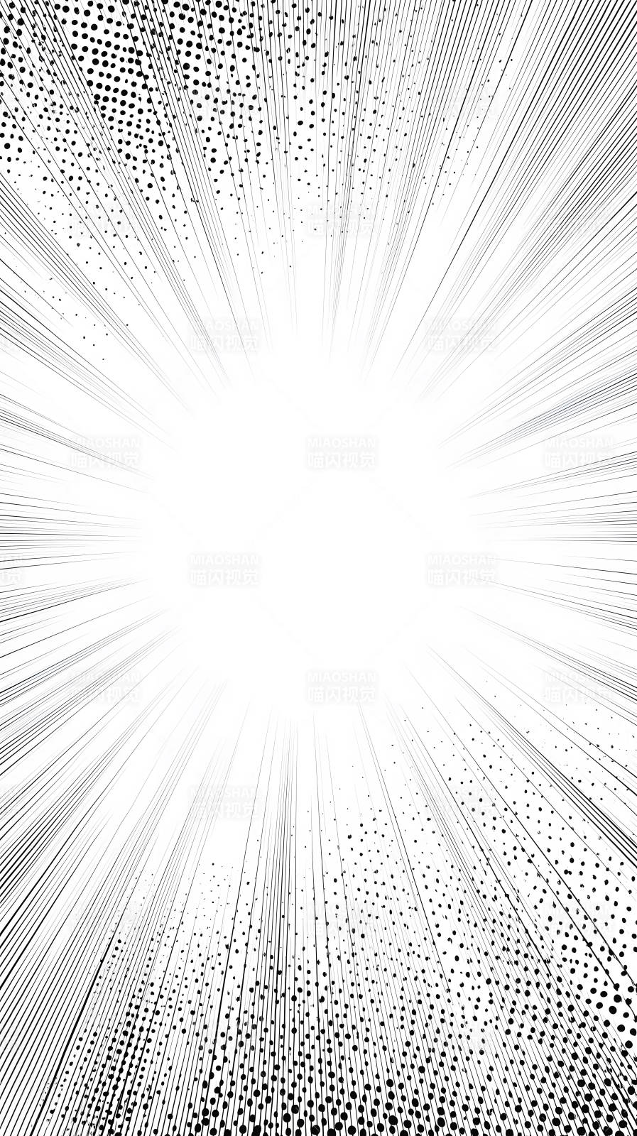 漫画爆发的光线效果图片