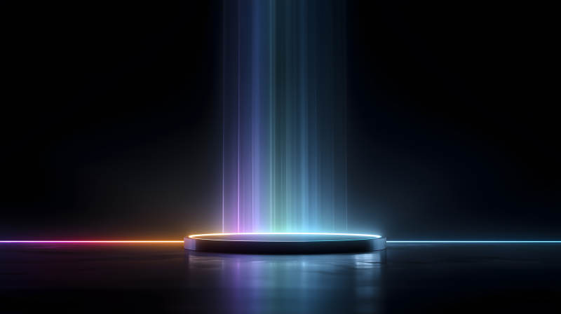 舞台灯光光束效果图片