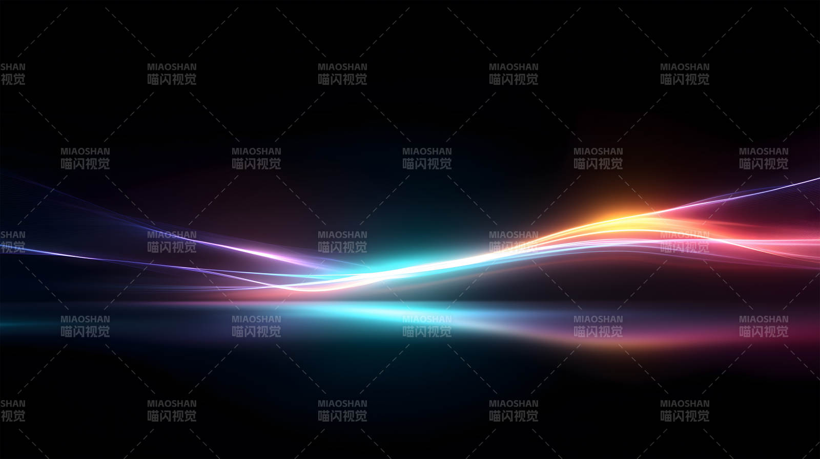 流光溢彩的抽象背景图片