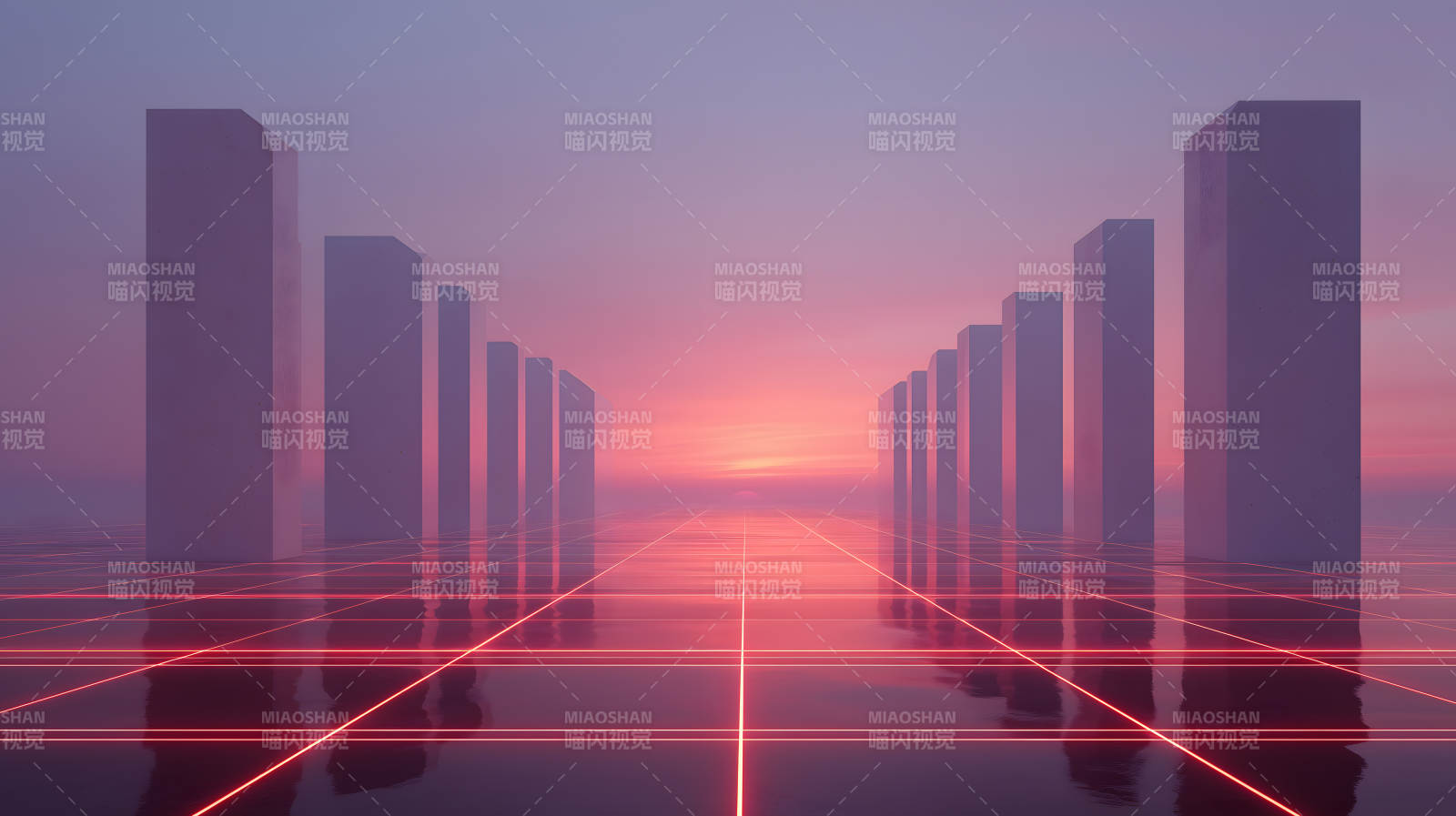 未来都市景象图片