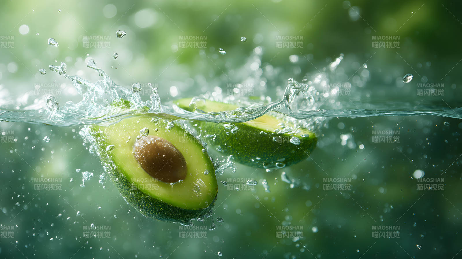水中牛油果图片