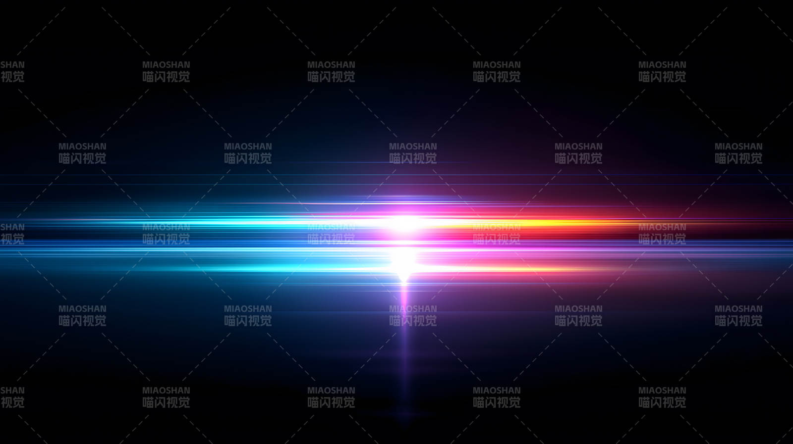 光影交织的绚丽景象图片