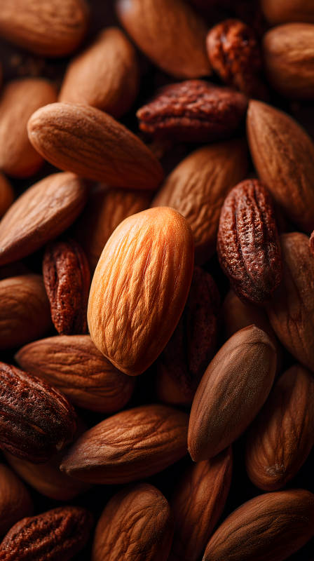 坚果特写美味诱人图片