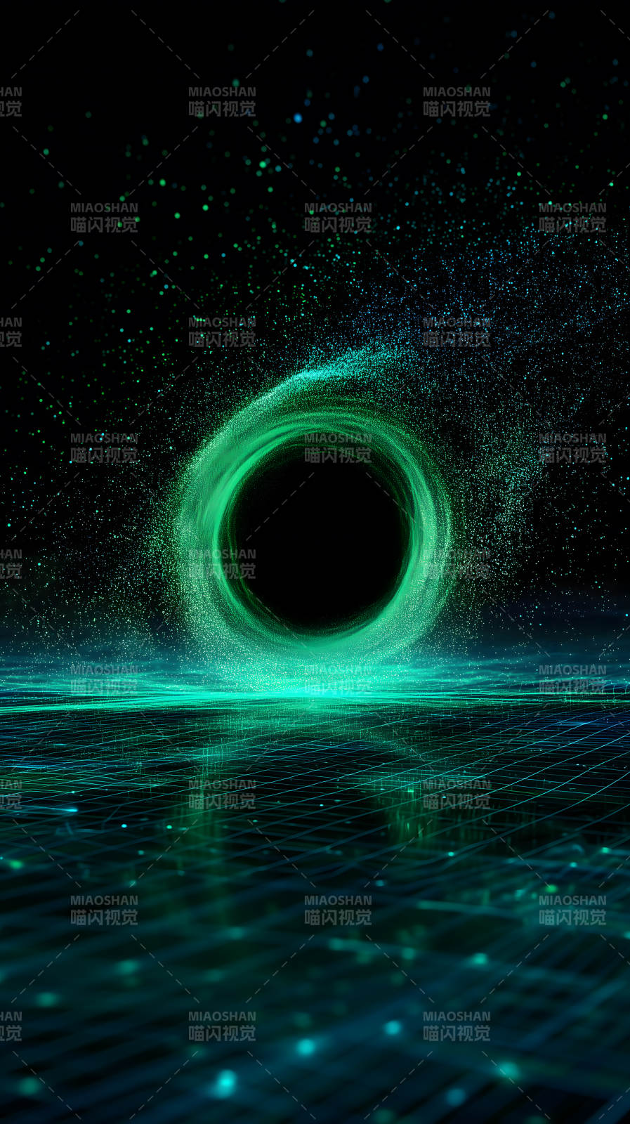 黑洞吞噬宇宙能量图片