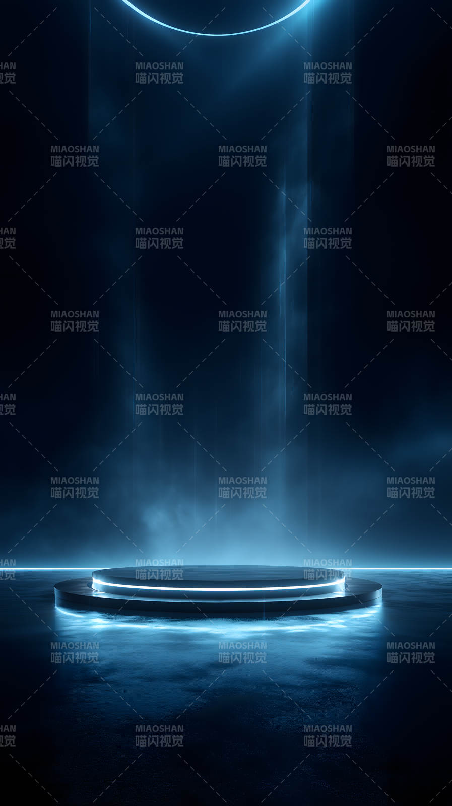 未来舞台聚光灯图片