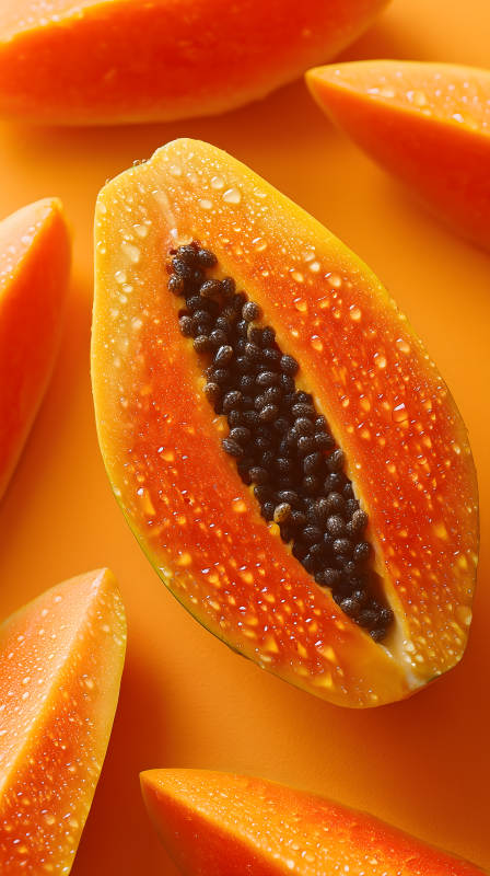 鲜美多汁的木瓜图片