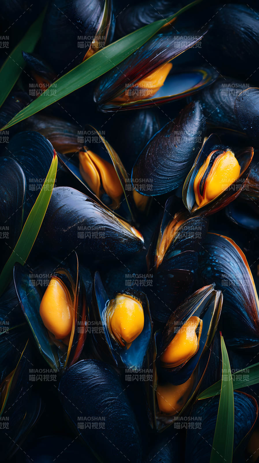 鲜美海虹特写图片