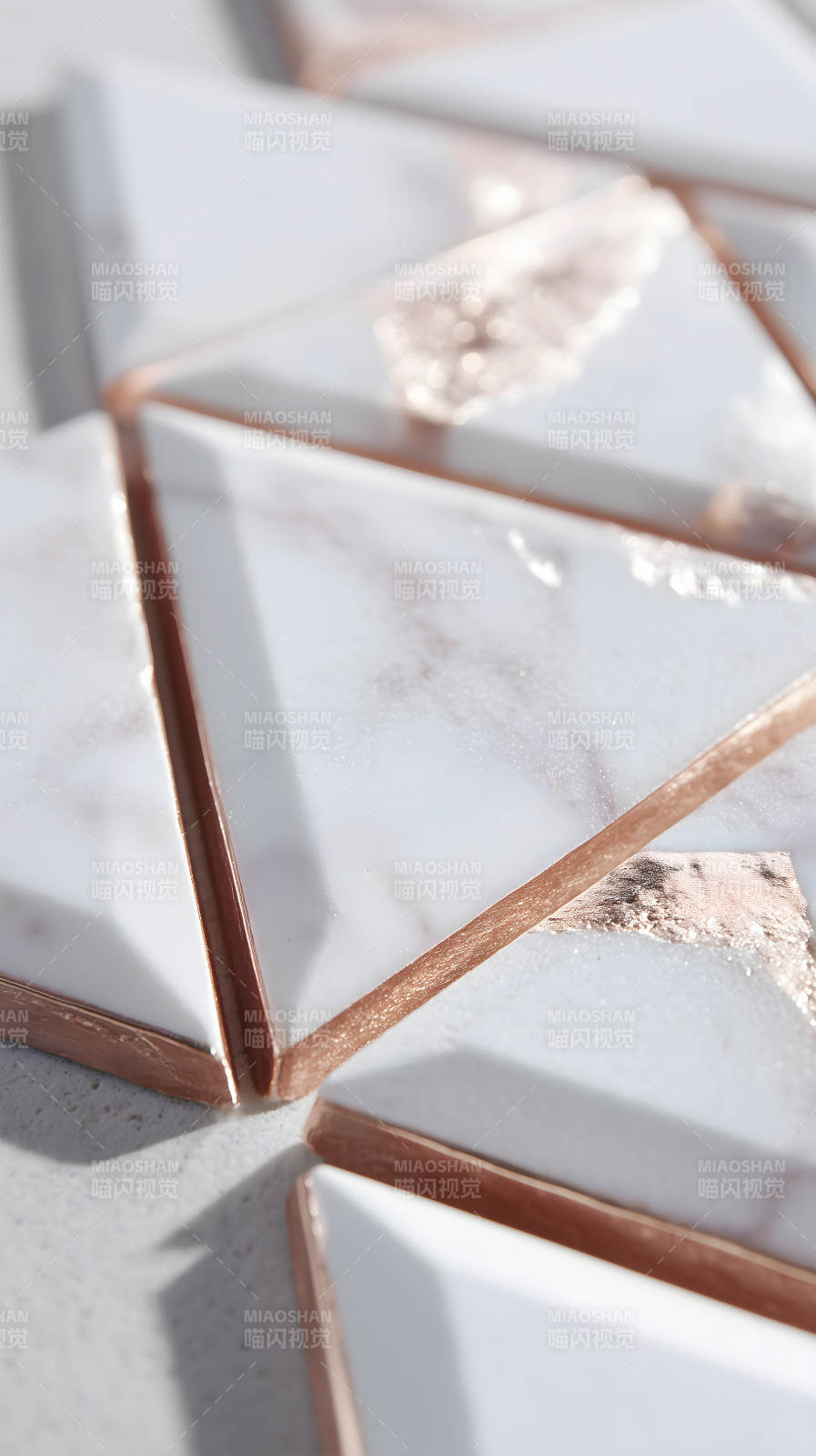 三角瓷砖细节展示图片